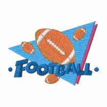 Football embroidered shirts by ZazzleEmbroidery Football embroidered shirts