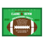 Football Engagement Party Invitation