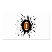 Football Explosion Business Card Templates