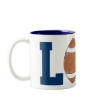 Football fan love mug