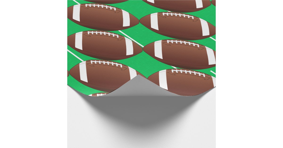 Football Fan Sports Coach Wrapping Paper Zazzle
