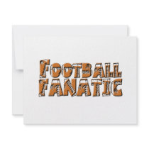 Football Fanatic invitations by TotallyRandom Football Fanatic invitations
