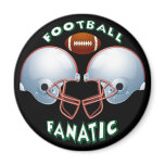 FOOTBALL FANATIC magnets by dgpaulart FOOTBALL FANATIC REFRIGERATOR MAGNETS