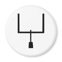 Football - Field Goal magnets by Thinkdifferent Football - Field Goal magnets