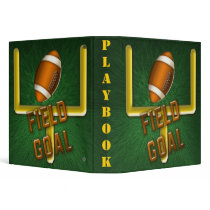 Football Field Goal Playbook Binder by tjssportsmania Football Field Goal Playbook Binder