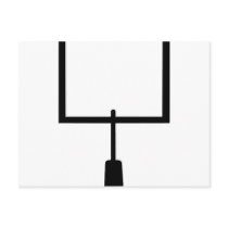 Football - Field Goal postcards