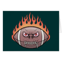 Football - Flames Card