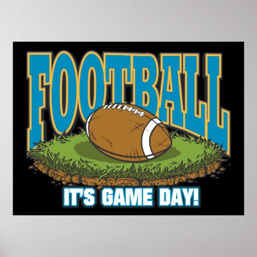 football-game-day-poster-zazzle