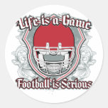 Football Game Red Stickers