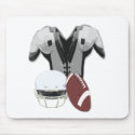 football gear mousepads by llewsilverhand2 football gear mousepads