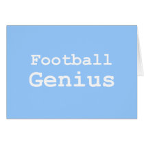 Football Genius Gifts cards by geniusgifts Football Genius Gifts cards
