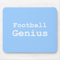 Football Genius Gifts mousepads by geniusgifts Football Genius Gifts mousepads