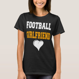 Football Girlfriend T-Shirts & Shirt Designs | Zazzle