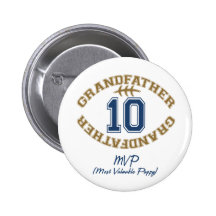 Football Grandfather 2010 Button