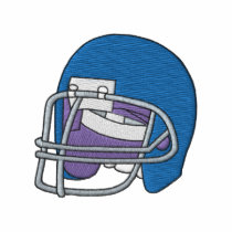 Football Helmet embroidered shirts