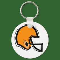 football helmet keychain