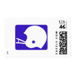 football helmet logo postage