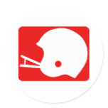 football helmet logo stickers