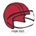 football helmet sticker