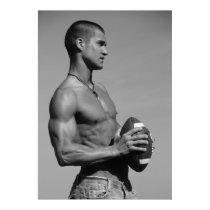 Football Hunk Poster #333 posters