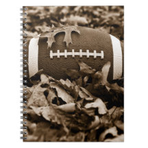 Football in Sepia Notebooks