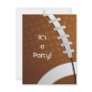 Football Invitation