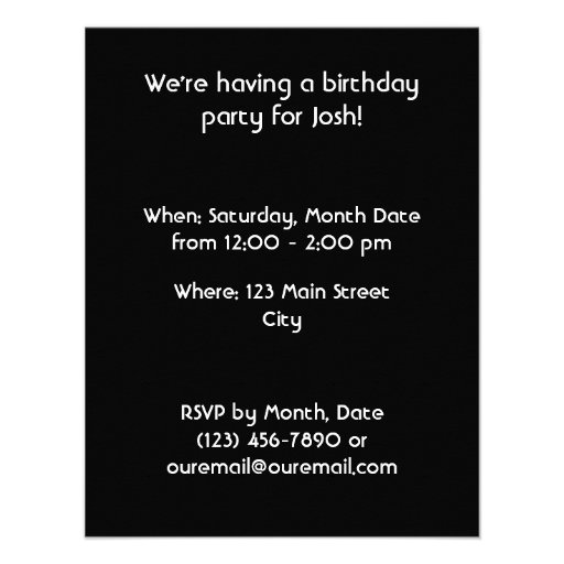 Football Invitation