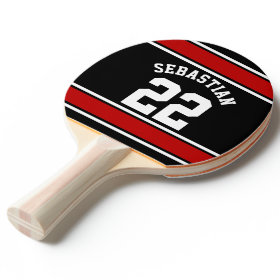Football Jersey Novelty Personalized Name Ping Pong Paddle