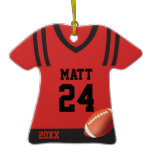 Football Jersey Personalized Ornament