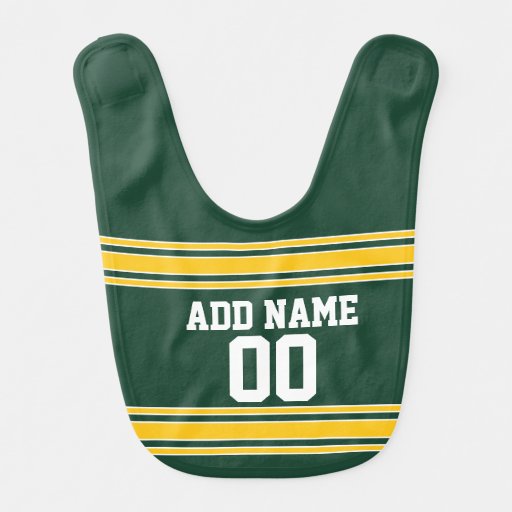 Football Jersey With Custom Name Number Bib | Zazzle