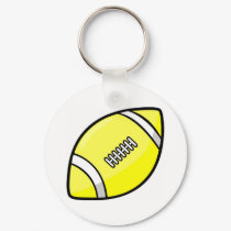 Football keychains by shopaholicchick Football keychains