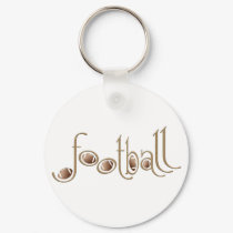 Football keychains by Just2Cute Football keychains