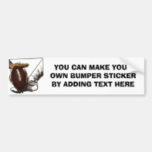 Football Kick T-shirts and Gifts Bumper Stickers