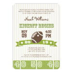 FOOTBALL KICKOFF ANY AGE BIRTHDAY CARD