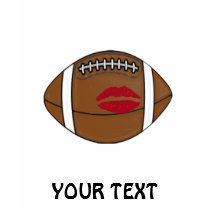 football kiss t-shirts