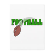 Football Logo postcards