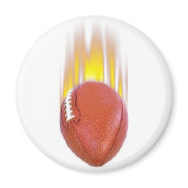 Football Magnet by claricardoza Football Magnet
