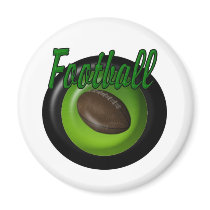 Football magnets by sharpcreations Football magnets
