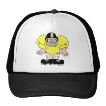 Football Man Mesh Hats