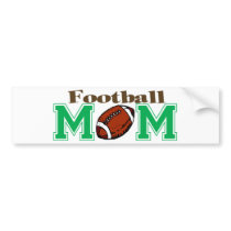 Football Mom bumper stickers