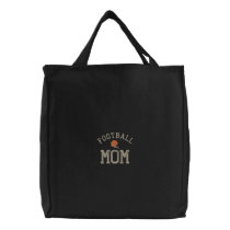 Football Mom Embroidered Bag embroidered bags
