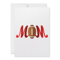 Football Mom Custom Announcement