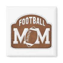Football Mom magnets by Just2Cute Football Mom magnets