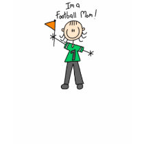 Football Mom Shirt by stick_figures Football Mom Shirt