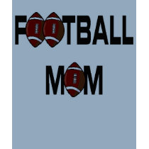 FOOTBALL MOM T-SHIRT by 3girlswasenough FOOTBALL MOM T-SHIRT