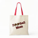 Football Mom Tote Bag
