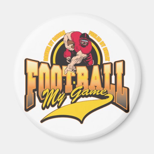 Football My Game Fridge Magnets