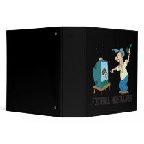 Football Nightmares Vinyl Binder