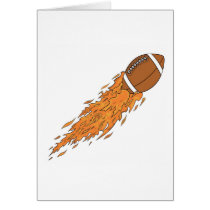 Football on Fire Cards