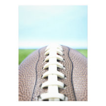 Football on Grass 2 Personalized Invitations
